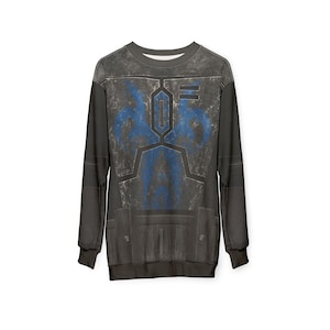 Pre Vizsla Long Sleeve Shirt, Star Wars The Clone Wars Cosplay, Mandalorian Warrior Costume, Mandalore Outfit, Mandalore Halloween Apparel