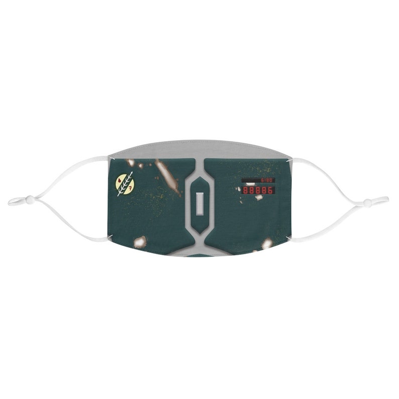 Star Wars Face Mask Boba Fett Face Mask All Over Print Face - Etsy