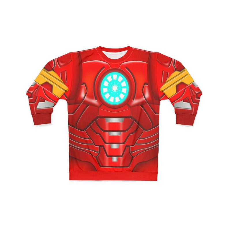 Iron Man Long Sleeve Shirt, Spidey and His Amazing Friends Costume, Animated Series Outfits, Superhero Cosplay, Tony Stark Cartoons Apparel