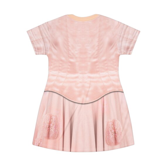 glinda short pink dress Glinda Flower Short Sleeve Blazer Dress