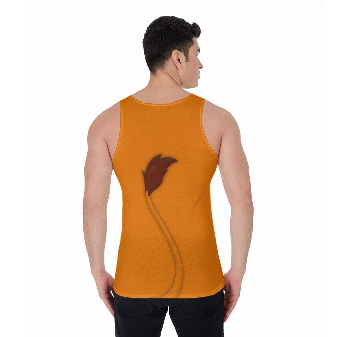 Simba Tank Top, Lion King Animation Unisex Costume, Disney Running