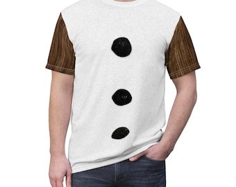 Gefrorenes Kostüm, Olaf Shirt, Disney Shirts, Disney Paar Shirt, Herren Disney Shirts, Schneemann, Olaf Kostüm, Elsa, Anna, Epcot, Disney Cosplay