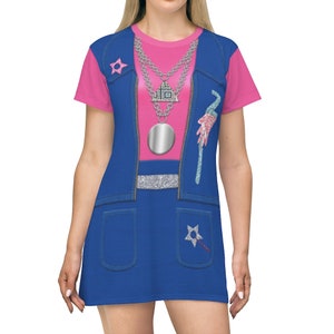 Zenon Kar Short Sleeve Dress, Zenon Costume, Girl of the 21st Century, Spaceship Supernova, Disney Epcot Dress, Disney Dresses for Women