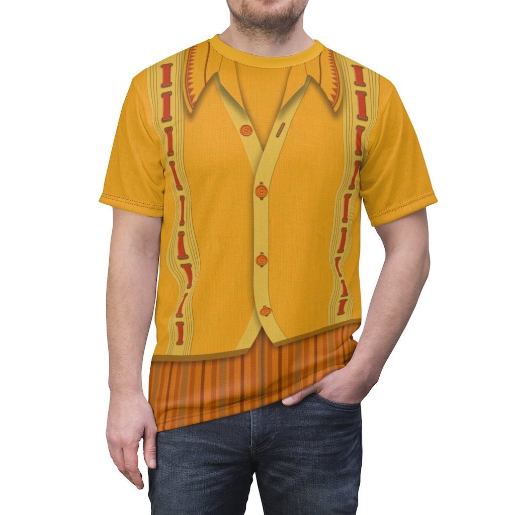 Uniseks Encanto-shirt, Felix Madrigal-kostuum, Disney Animatie Cosplay, Magic Kingdom-outfit, Disney-familieshirts, The Madrigals Uncle Gift
