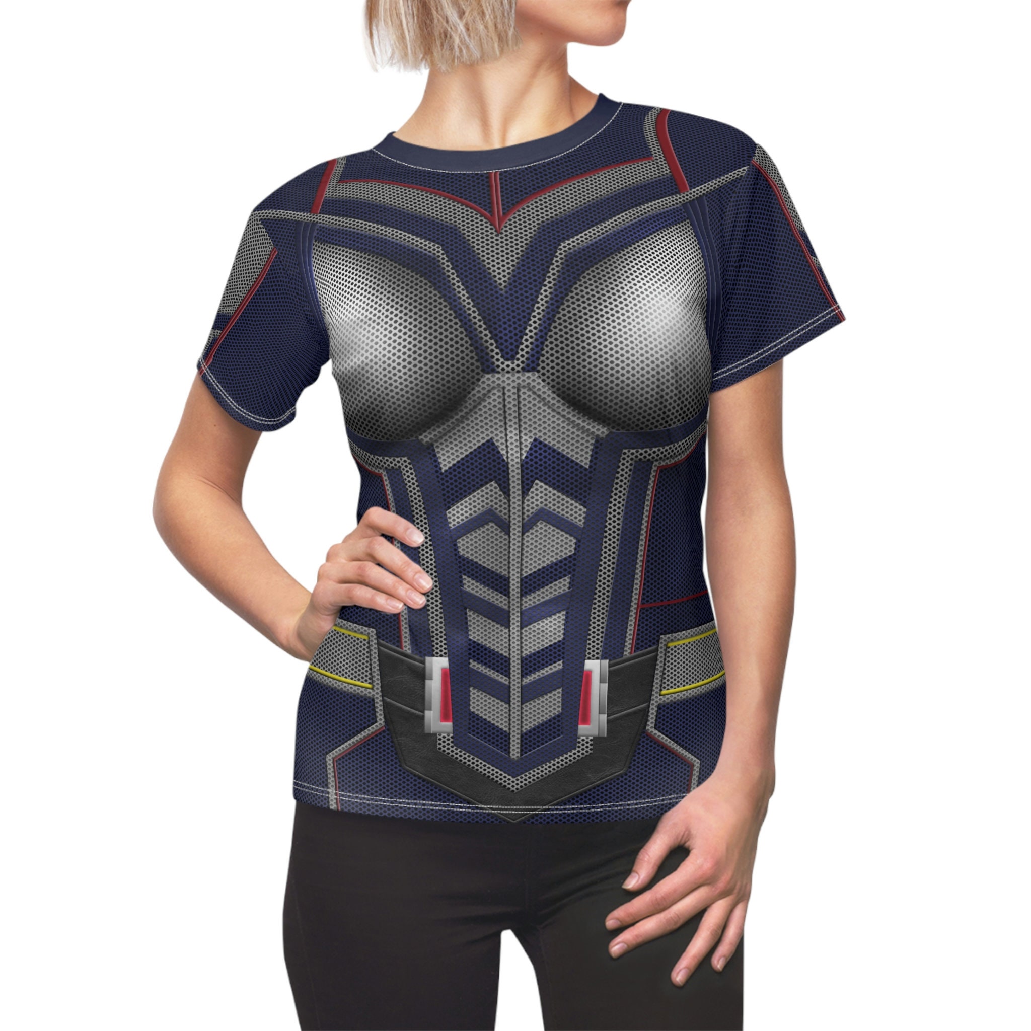 Discover The Wasp Women's T-Shirt, Ant-Man Movie Costume, Hope Van Dyne Cosplay 3D Shirt