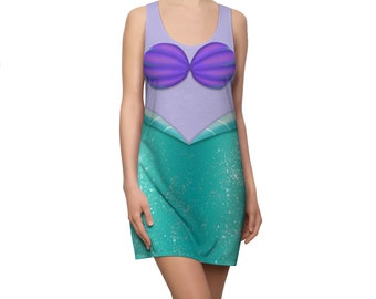 little mermaid sail dress Becoming Ariel on a Budget The Cosplay Conjuror