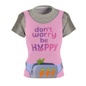 Zootopia 2 Shirt, Judy Hopps Costume, Don't Worry Be Hoppy, Cartoon Character, Animal Kingdom Shirt, Gift for Cosplayers, Rundisney Costumes