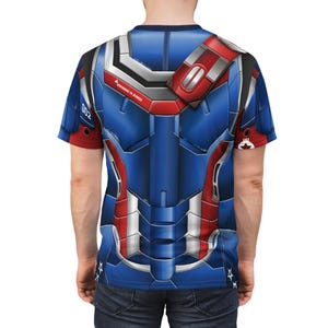 War Machine Shirt, Iron Man 3 Costume, Avengers Cosplay, Disney Marvel Team Gift, Superhero Tee Suit, Avengers Campus Shirt, Disneybounding
