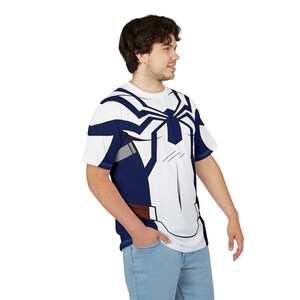 Spider-Man White Suit Unisex Shirt, Your Friendly Neighborhood Spider-Man Costume, Marvel-Inspired Cosplay, Comic-Con Character Fan Outfits