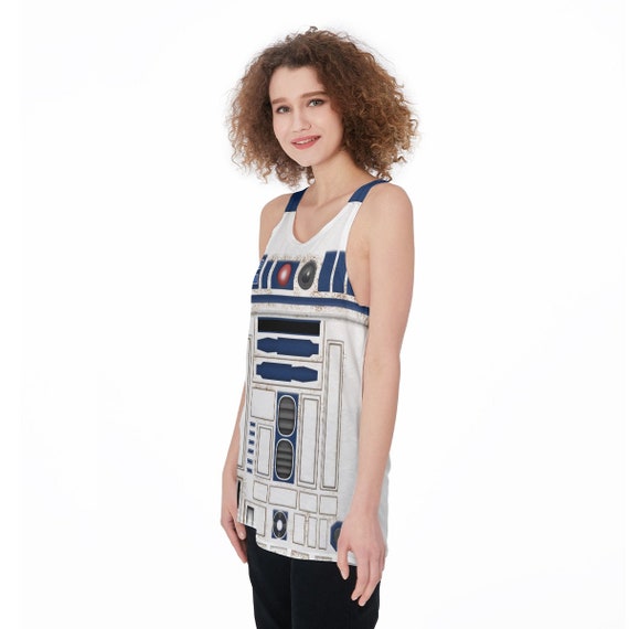 【入手困難】STARWARS R2-D2 タンクトップ 2XL R2-D2 Droid Tank Top, Star Wars Unisex Costume, Disney