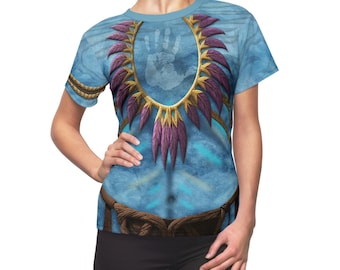 Disfraz de Avatar 3, Camisa de Neytiri para mujer, Avatar Fuego y Ceniza, Trajes de Animal Kingdom, El mundo de Avatar, Cosplay de Na'vi Pandora Omaticaya