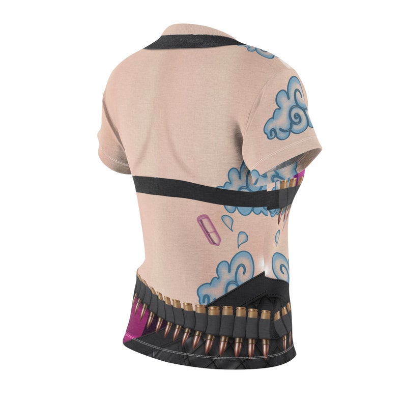 Powder Powpow Inspired Women's Shirt, Video Game Player Costume, MOBA