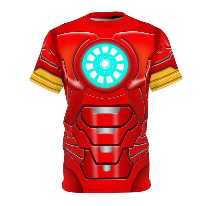 Iron Man Unisex T-Shirt, Spidey and His Amazing Friends Costume, Animated Series Outfits, Superhero Cosplay, Tony Stark Cartoons Apparel image 6