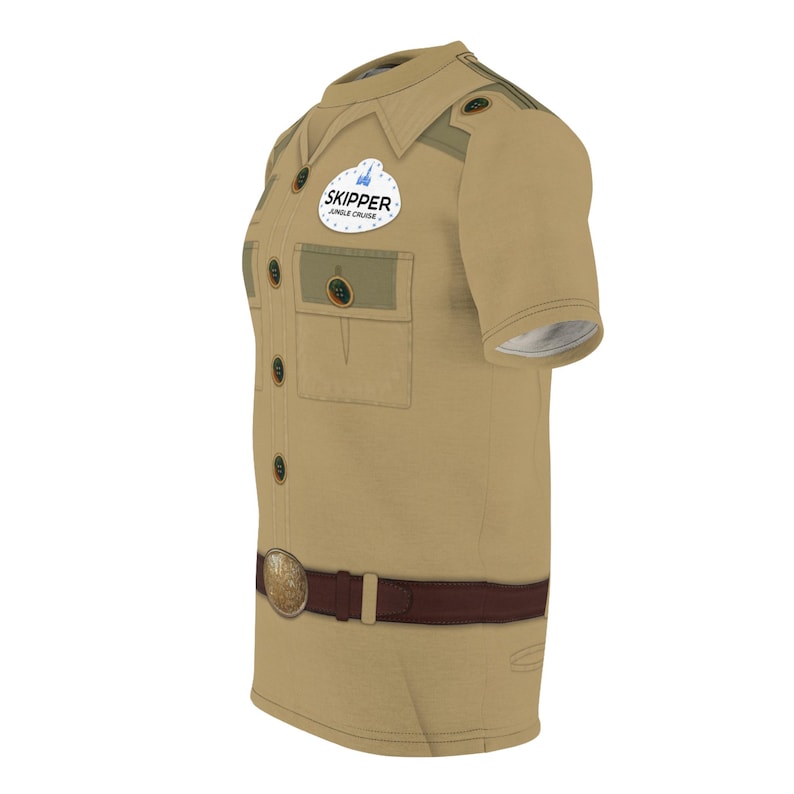 Camisa de capitão do Jungle Cruise, fantasia do Jungle Cruise, camisa de membro do elenco da Disney, camisa da Disneylândia, camisas do Disney World, camisa do Magic Kingdom imagem 10