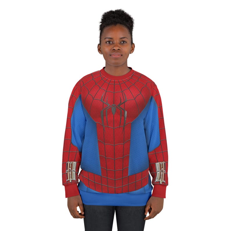 Spider-Man Long Sleeve Shirt, Brand New Day Costume, Peter Parker 2026 Cosplay, Spider Man Outfit, Disney Marvel Superhero, Avengers Gifts