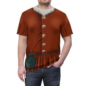 Doc Unisex Shirt, Snow White Live Action Costume, Leader of the Seven Dwarfs Cosplay, 7 Dwarfs Outfits, Miner Apparel, Classic Character