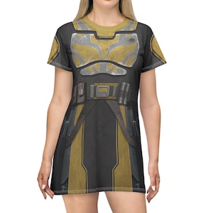 Tristan Wren Short Sleeve Dress, Star Wars Rebels Costume, Mandalorian Warrior Cosplay, Galactic Empire, Halloween Party Outfit, runDisney
