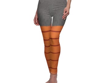 Abby Mallard Leggings, Chicken Little Costume, Ugly Duckling Cosplay Yoga Pants