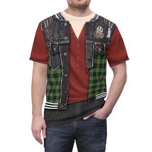 Z-O-M-B-I-E-S 4, Zed Necrodopolis Shirt, Camp Rayburn Outfit, Disney Zombies 4 Cosplay, Dawn of the Vampires Inspired Costume, Halloween Tee