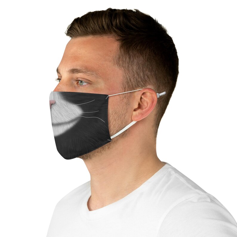 Mittens Cloth Face Mask, Bolt Character Costume, Disney Cat Cosplay