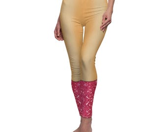 Zootopia Costume, Gazelle Costume, Halloween Leggings, Yoga Pants, rundisney Outfits