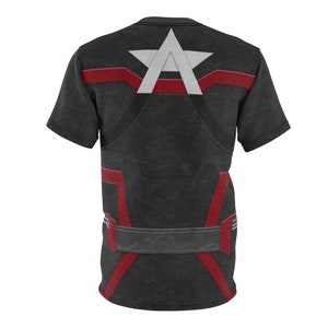 US Agent Inspired Shirt, The Falcon and the Winter Soldier, US Agent Costume, John Walker Cosplay, Marvel TV Series, New Captain America