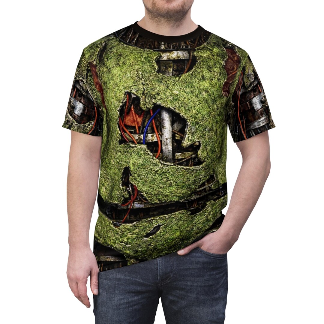 Animatronic Rabbit Shirt, FNAF Cosplay, Bunny Robot Costume, Halloween ...