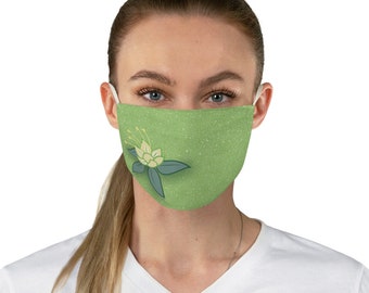 Tiana Face Mask, All Over Print Disney Face Mask, Unisex Face Mask Made in USA, Washable Face Mask Adult, Reusable Face Mask Cover