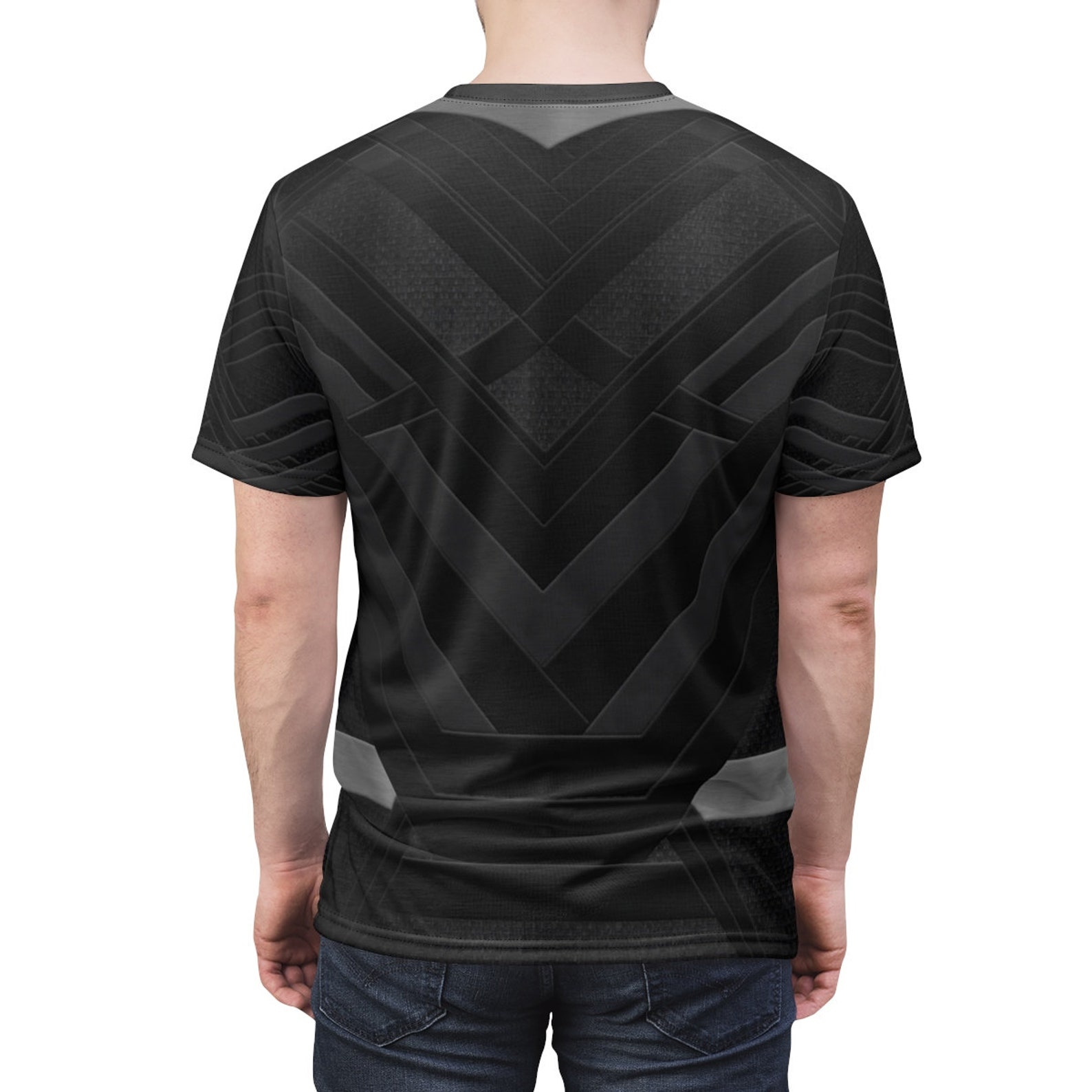 Black Panther Hand Painted Shirt
