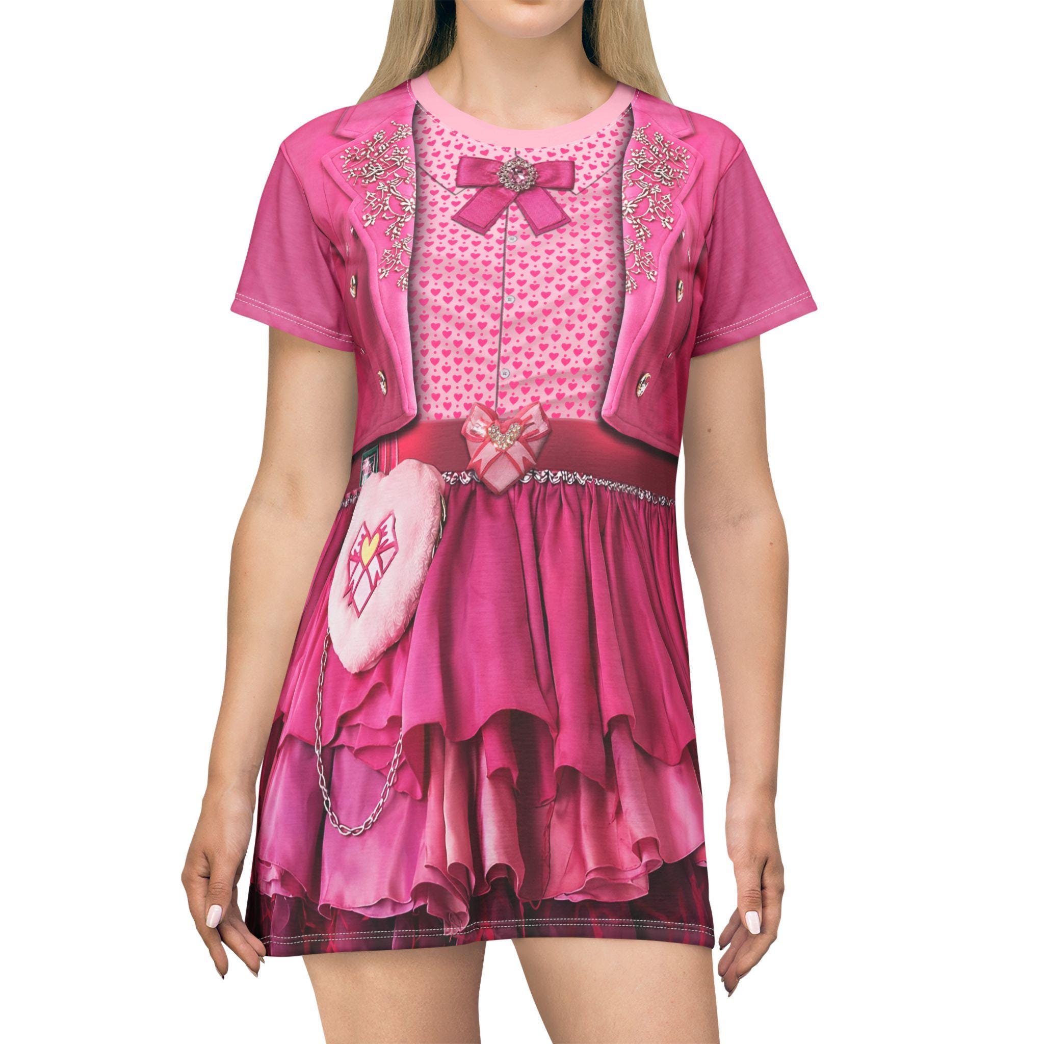descendants pink dress Descendants Young Queen of Hearts Adults Pink Dress Halloween Party Co ACcosplay