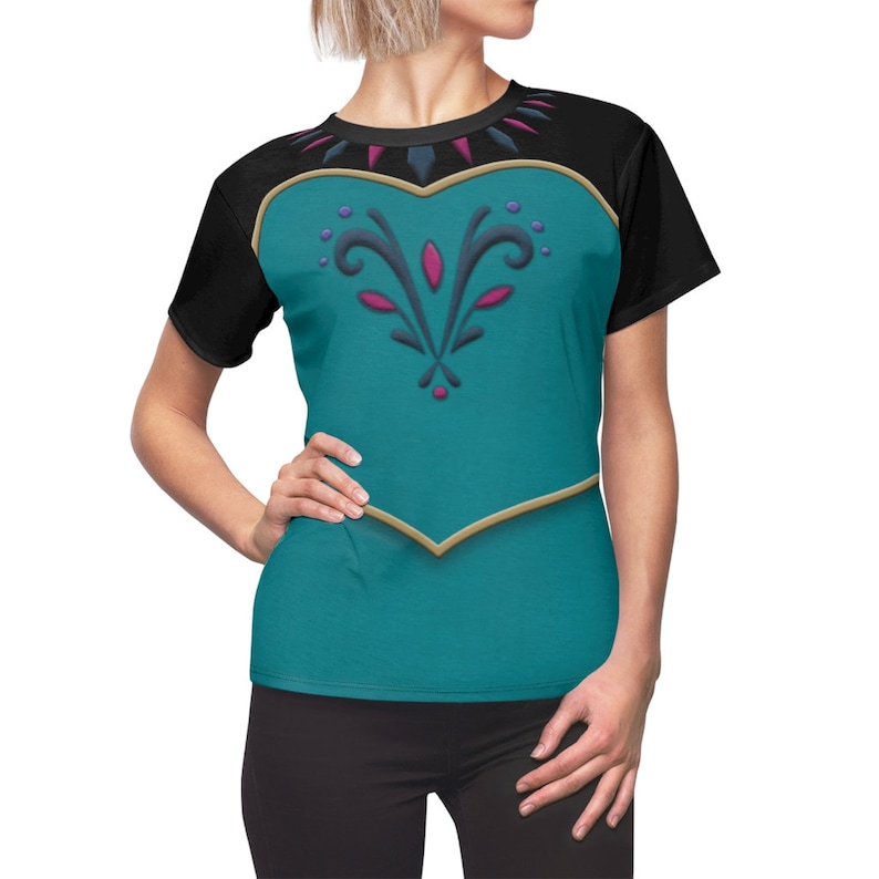 Frozen Costume, Elsa Coronation Women's Shirt, Disney Princess Shirt, Womens Disney Shirts, Disney Cosplay Costume, Frozen Birthday Shirt