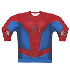 Spider-Man Long Sleeve Shirt, Brand New Day Costume, Peter Parker 2026 Cosplay, Spider Man Outfit, Disney Marvel Superhero, Avengers Gifts