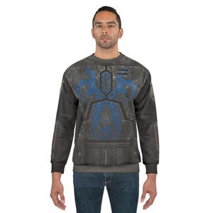 Pre Vizsla Long Sleeve Shirt, Star Wars The Clone Wars Cosplay, Mandalorian Warrior Costume, Mandalore Outfit, Mandalore Halloween Apparel