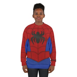 Spidey Long Sleeve Shirt, Spidey and His Amazing Friends Costume, Animated Series Outfits, Superhero Cosplay, Cartoons Character Apparel Act