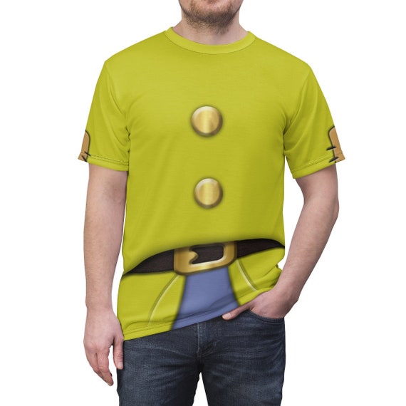 Olive Dwarf Costume Funny Halloween Christmas Gift Sleepy T-Shirt Olive Dwarf Costume Funny Halloween Christmas Gift Sleepy T-Shirt