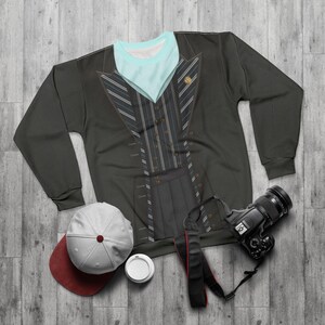 Wicked Sweatshirt, Elphaba Black Striped Cosplay, Elphaba Uniform 2 Costume, Green Witch of the West Halloween Outfit, Shiz University