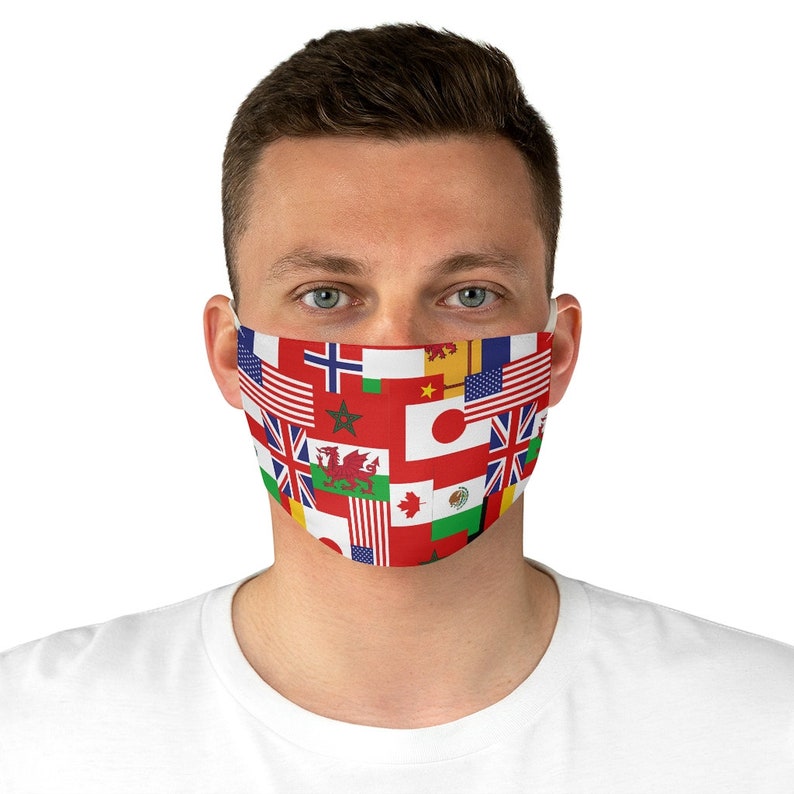 Epcot World Showcase Cast Member Face Mask Epcot Face Mask Etsy