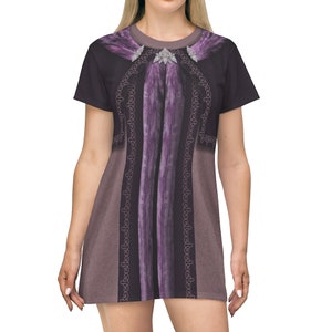 Padme Amidala Purple Senate Gown Dress, Star Wars Power of The Galaxy Costume, Disneyland Star War Dresses Women, Disneybound Outfit Apparel