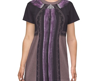 Padme Amidala Purple Senate Gown Dress, Star Wars Power of The Galaxy Costume, Disneyland Star War Dresses Women, Disneybound Outfit Apparel