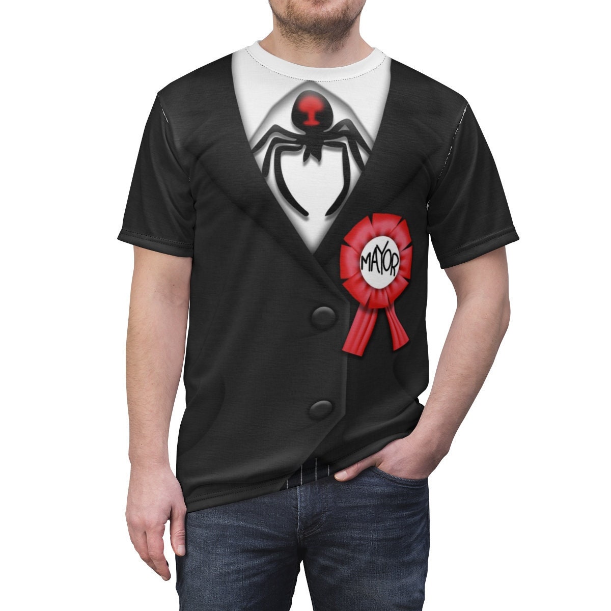 Discover Nightmare Before Christmas Costume, Mayor of Halloween Town 3D T-shirt
