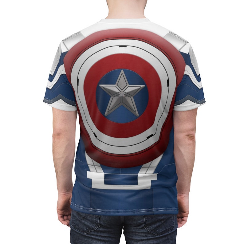 Captain America Falcon Shirt, The Falcon and the Winter Soldier, Sam Wilson, Captain America Cosplay, Marvel TV Series, Disney Costume Shirt