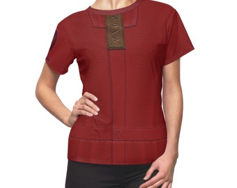 Guardians of the Galaxy Vol. 3 Cosplay, Team Red Jumpsuit Women's T-Shirt, MCU Superhero, Comic Con Costume, Disneybound, runDisney Apparel