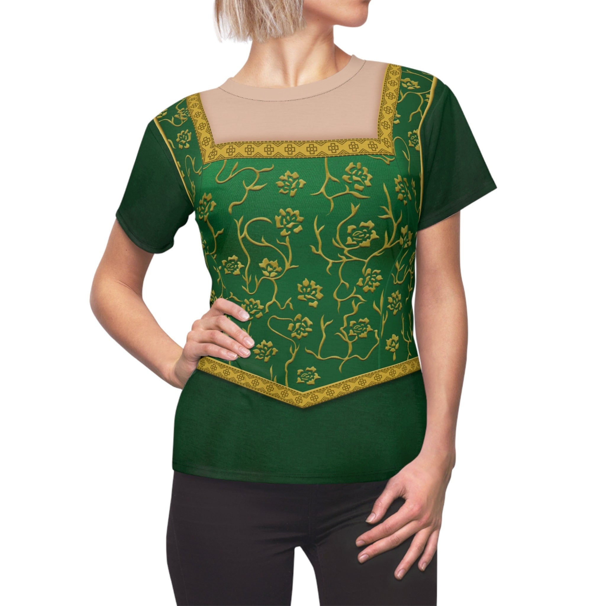 Fiona Inspired Women's Shirt, Halloween Adult Cosplay, Kingdom Far Far Away Outfit, Family Party Shirt, Birthday Gift, Ogre Family Costume