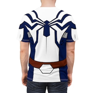 Spider-Man White Suit Unisex Shirt, Your Friendly Neighborhood Spider-Man Costume, Marvel-Inspired Cosplay, Comic-Con Character Fan Outfits