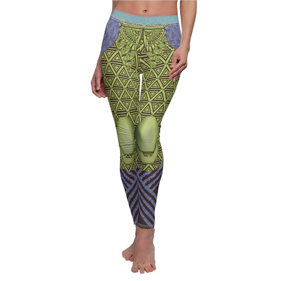 Nakia Green and Blue Suit Leggings Wakanda Forever Costume Black Panther Cosplay the River Tribe Marvel Characters Inspired Outfits Etsy Canada