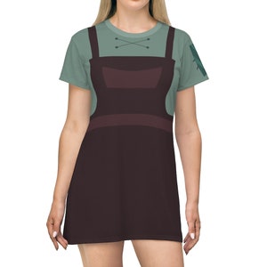 rapunzel costume short dress Rapunzel Inspired Skater Dress