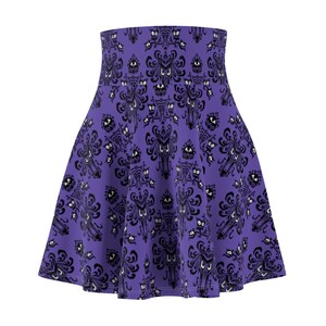 The Haunted Mansion Costume, Haunted Mansion Skirt, Disney Skirts for Womens, Disney Running Skirts, Disney Halloween Skirt, Disney Cosplay