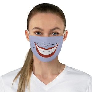 Ursula Face Mask, All Over Print Disney Face Mask, Unisex Face Mask Made in USA, Washable Face Mask Adult, Reusable Face Mask Cover