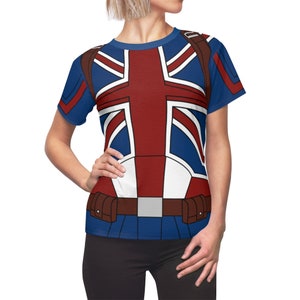 Women's plus size captain america shirt new arrivals