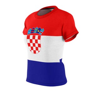 Croatia Soccer 2026 Fan Shirt, World Cup Cosplay, Croatian Flag Football Costume, International Tournament Gift, Football Fans Outfits